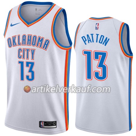 NBA Oklahoma City Thunder Trikot Justin Patton 13 Nike 2019-2020 Association Edition Swingman - Herren